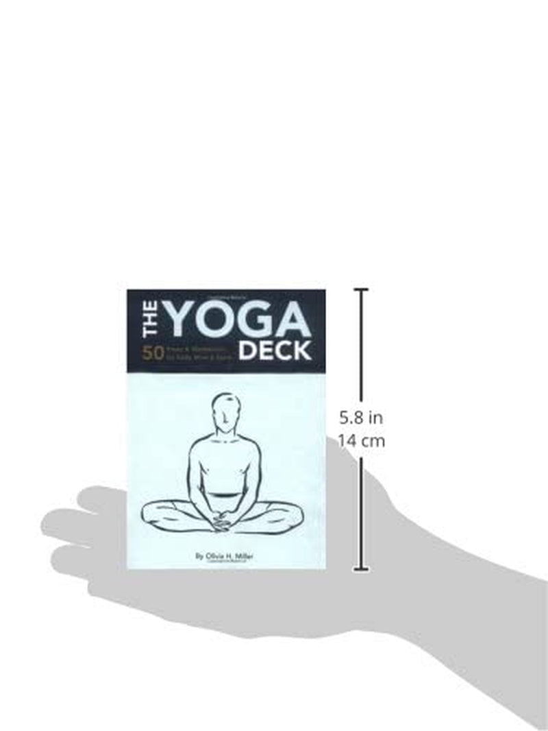 50 Yoga Poses & Meditation Card Deck – Mindfulness, Relaxation & Wellness Cards for Beginners and Yoga Practice