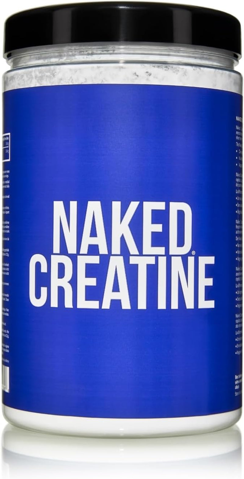 Pure Micronized Creatine Monohydrate Powder 500g – Unflavoured Vegan Creatine | No GMO, Gluten, Soy or Additives | 147 Servings