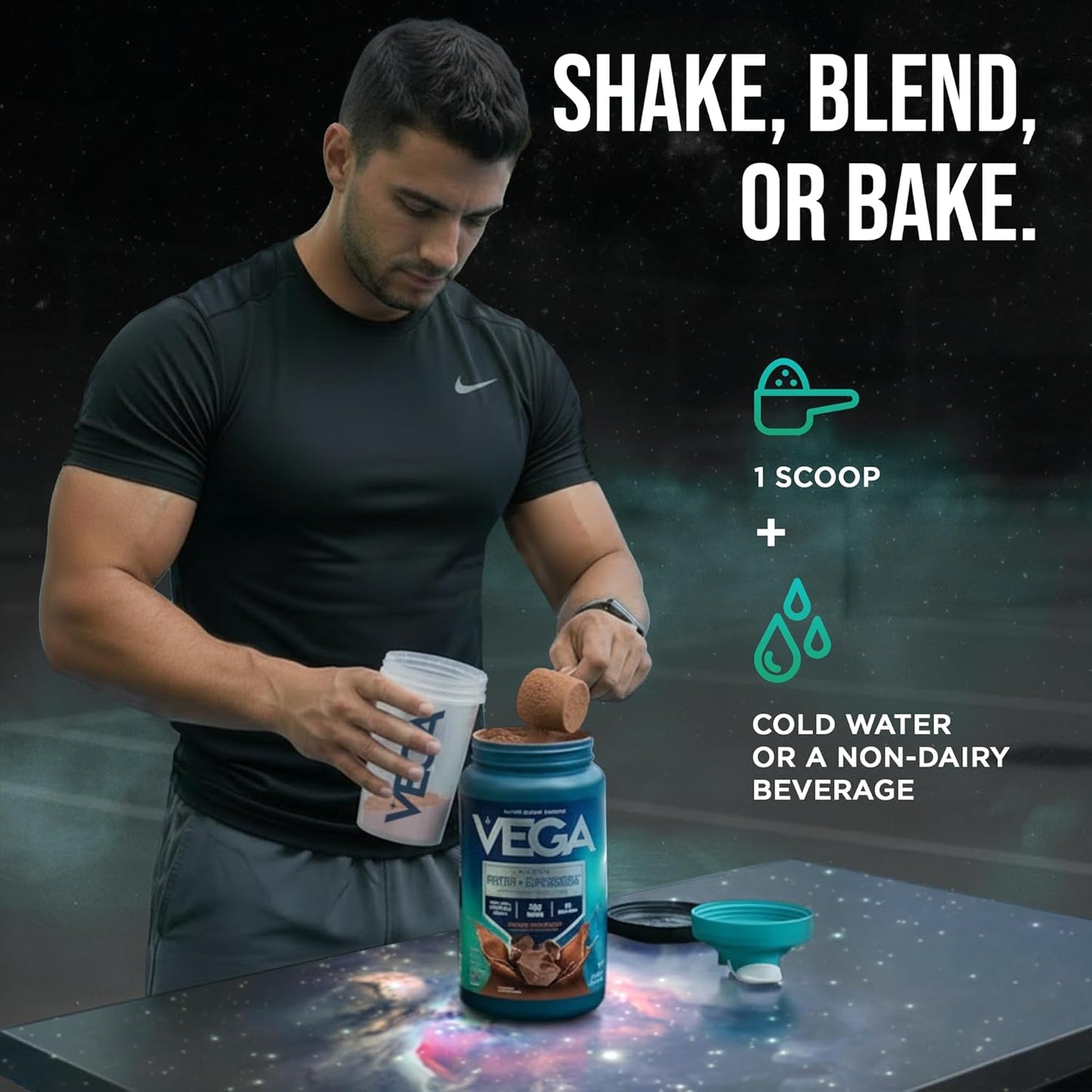 Premium Protein + Supergreens, Chocolate – 20G n Protein, Dairy & Gluten Free, 28.8 Oz (25 Servings)