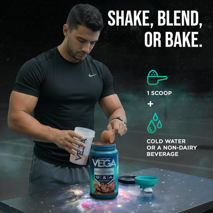 Premium Protein + Supergreens, Chocolate – 20G n Protein, Dairy & Gluten Free, 28.8 Oz (25 Servings)