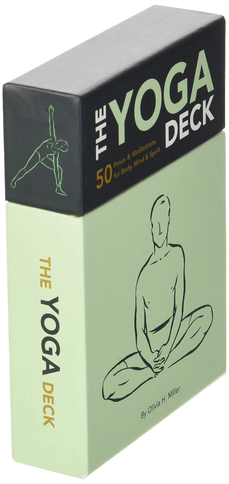 50 Yoga Poses & Meditation Card Deck – Mindfulness, Relaxation & Wellness Cards for Beginners and Yoga Practice