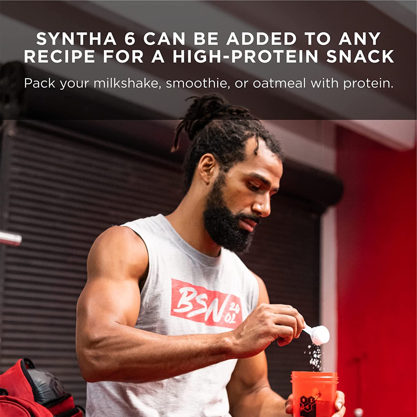 SYNTHA-6 Premium Protein Powder, 6G Fiber, Whey Isolate, 48 Servings | Multi-Source Protein Blend with Whey Isolate, Micellar Casein and Milk Protein Isolate, Fiber and Healthy Fats